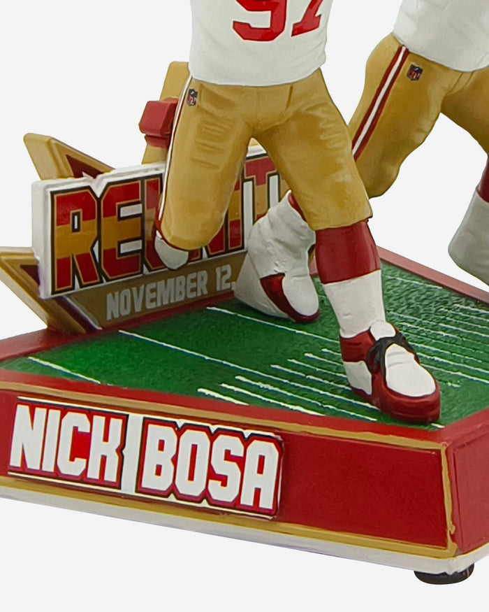 Nick Bosa & Chase Young San Francisco 49ers Dual Gamebreaker Bobblehead FOCO - FOCO.com