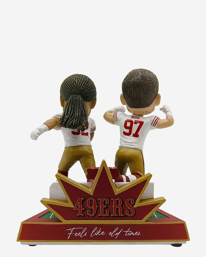 Nick Bosa & Chase Young San Francisco 49ers Dual Gamebreaker Bobblehead FOCO - FOCO.com