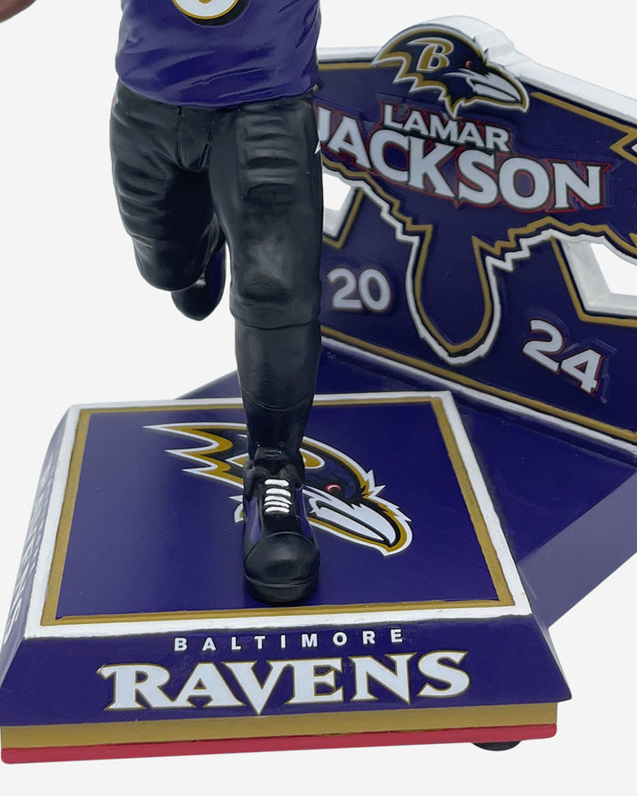 Lamar Jackson Baltimore Ravens Playoff Gamebreaker Bobblehead FOCO - FOCO.com