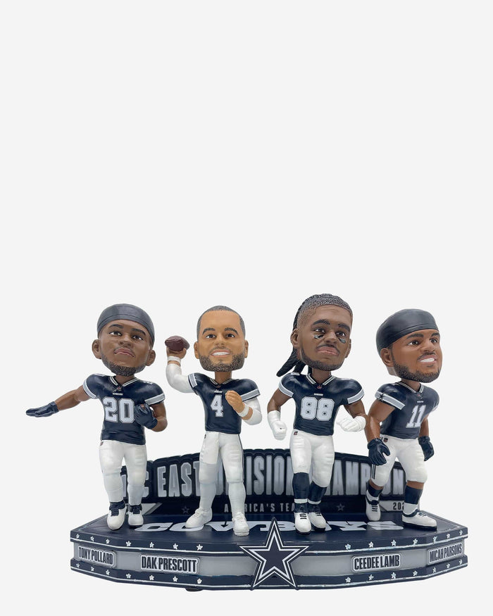 Dallas Cowboys 2023 NFC East Division Champions Mini Bobblehead Scene FOCO - FOCO.com