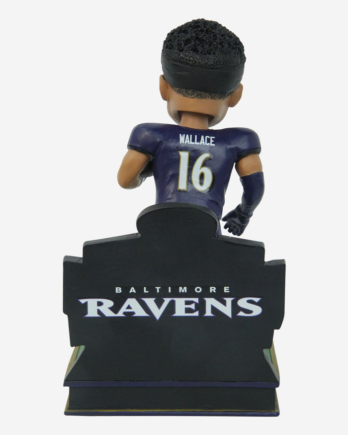 Tylan Wallace Baltimore Ravens Walk-Off Punt Return Touchdown Bobblehead FOCO - FOCO.com