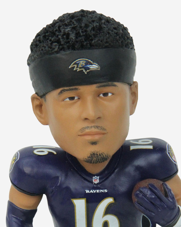 Tylan Wallace Baltimore Ravens Walk-Off Punt Return Touchdown Bobblehead FOCO - FOCO.com