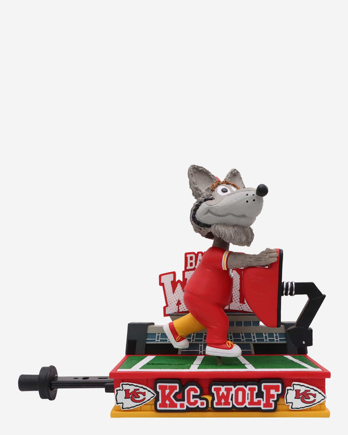 KC Wolf Kansas City Chiefs 2023 Training Camp Mascot Bobblehead FOCO - FOCO.com