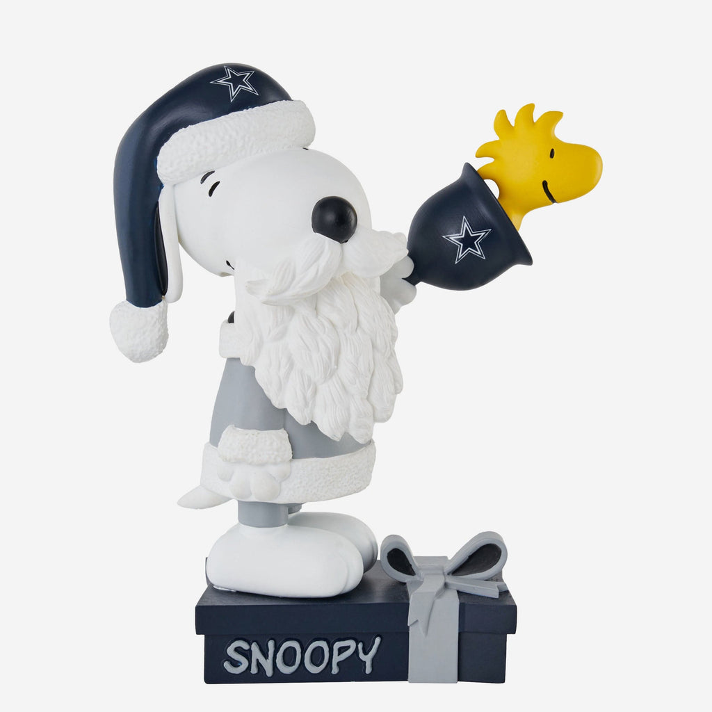 Dallas Cowboys Snoopy & Woodstock Peanuts Christmas Special Bobblehead FOCO - FOCO.com