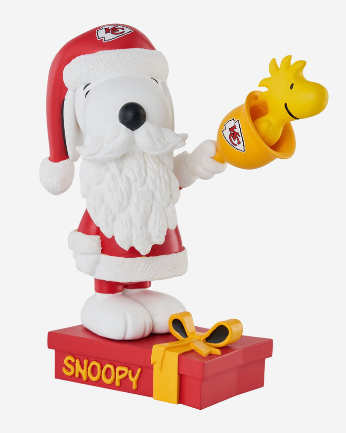 Kansas City Chiefs Snoopy & Woodstock Peanuts Christmas Special Bobblehead FOCO - FOCO.com