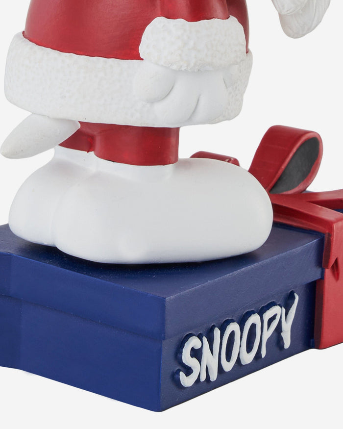 New York Giants Snoopy & Woodstock Peanuts Christmas Special Bobblehead FOCO - FOCO.com