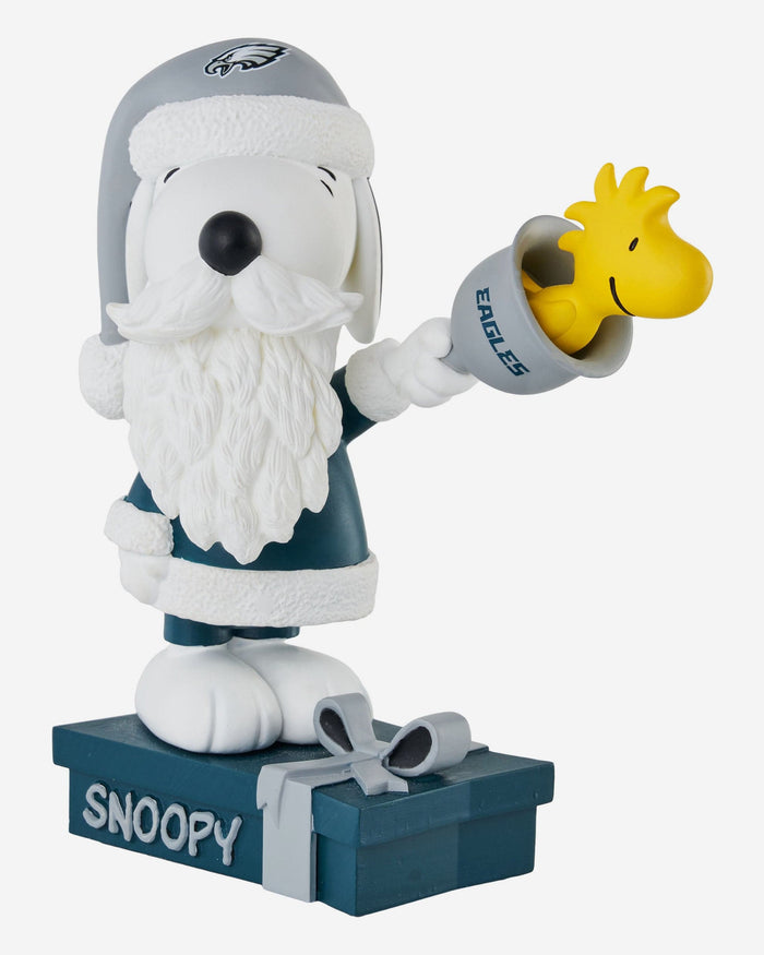 Philadelphia Eagles Snoopy & Woodstock Peanuts Christmas Special Bobblehead FOCO - FOCO.com