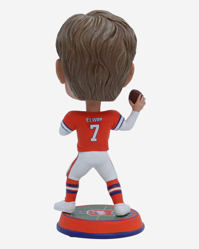 John Elway Denver Broncos Field Stripe Bighead Bobblehead FOCO - FOCO.com