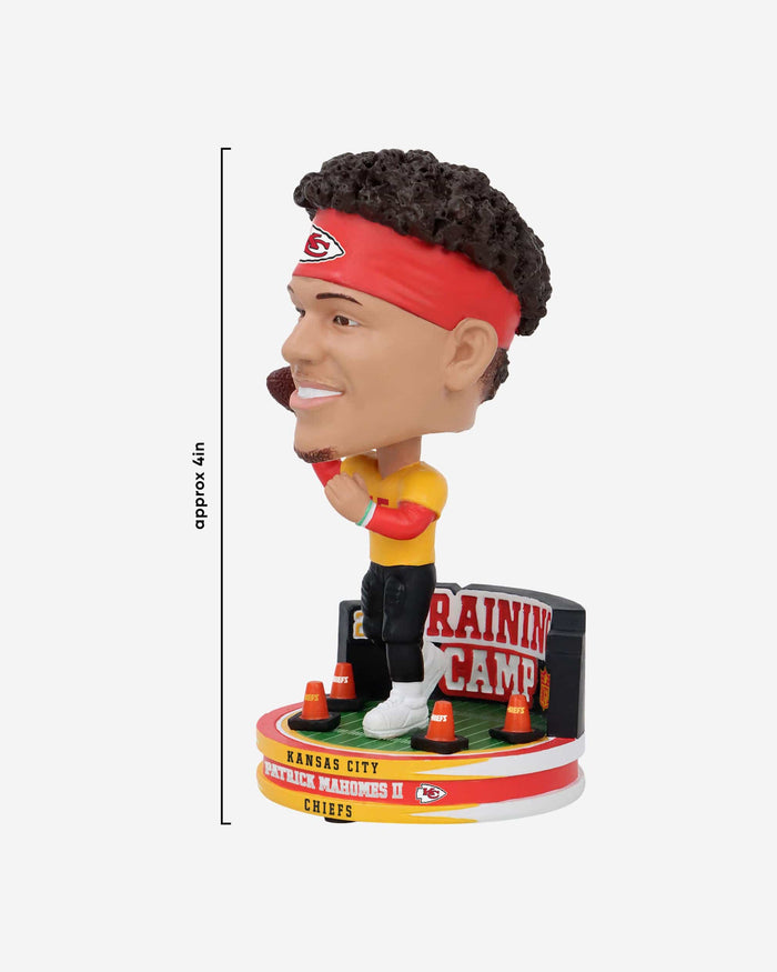 Patrick Mahomes Kansas City Chiefs 2024 Training Camp Mini Bighead Bobblehead FOCO - FOCO.com