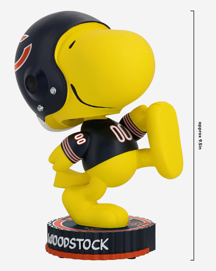 Chicago Bears Woodstock Peanuts Bighead Bobblehead FOCO - FOCO.com