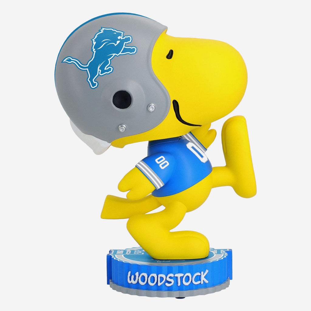 Detroit Lions Woodstock Peanuts Bighead Bobblehead FOCO - FOCO.com