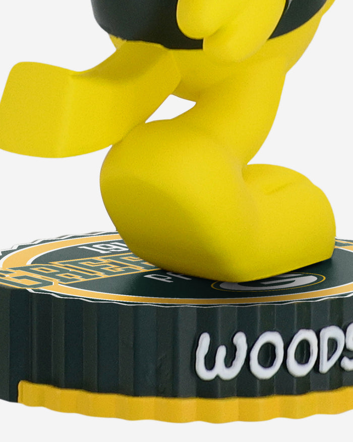 Green Bay Packers Woodstock Peanuts Bighead Bobblehead FOCO - FOCO.com