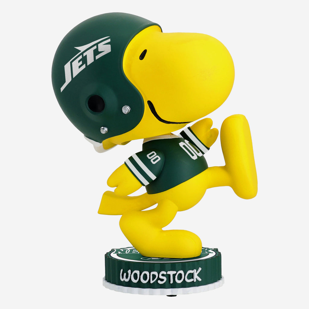 New York Jets Woodstock Peanuts Bighead Bobblehead FOCO - FOCO.com