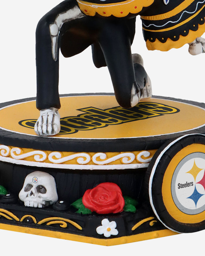 Pittsburgh Steelers Calavera Couple Dual Spinner Bobblehead FOCO - FOCO.com