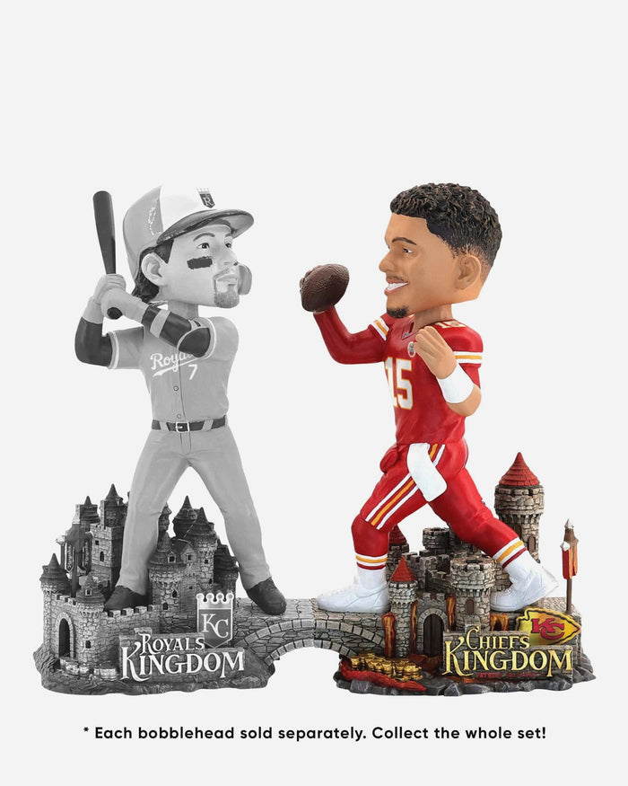 Patrick Mahomes Kansas City Chiefs Kingdom Bobblehead FOCO - FOCO.com