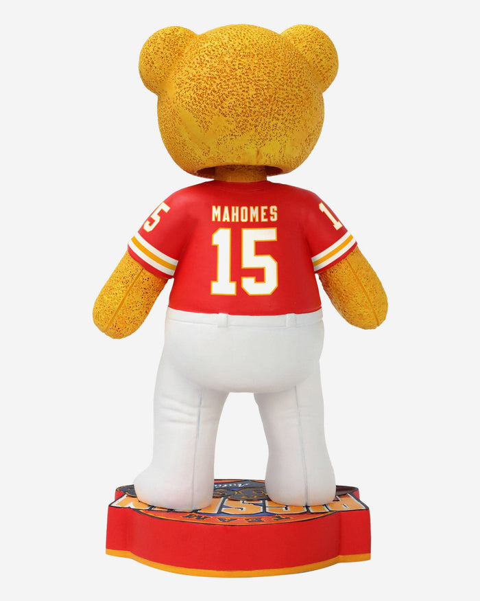 Patrick Mahomes Kansas City Chiefs Team Beans Player Bear Bobblehead FOCO - FOCO.com