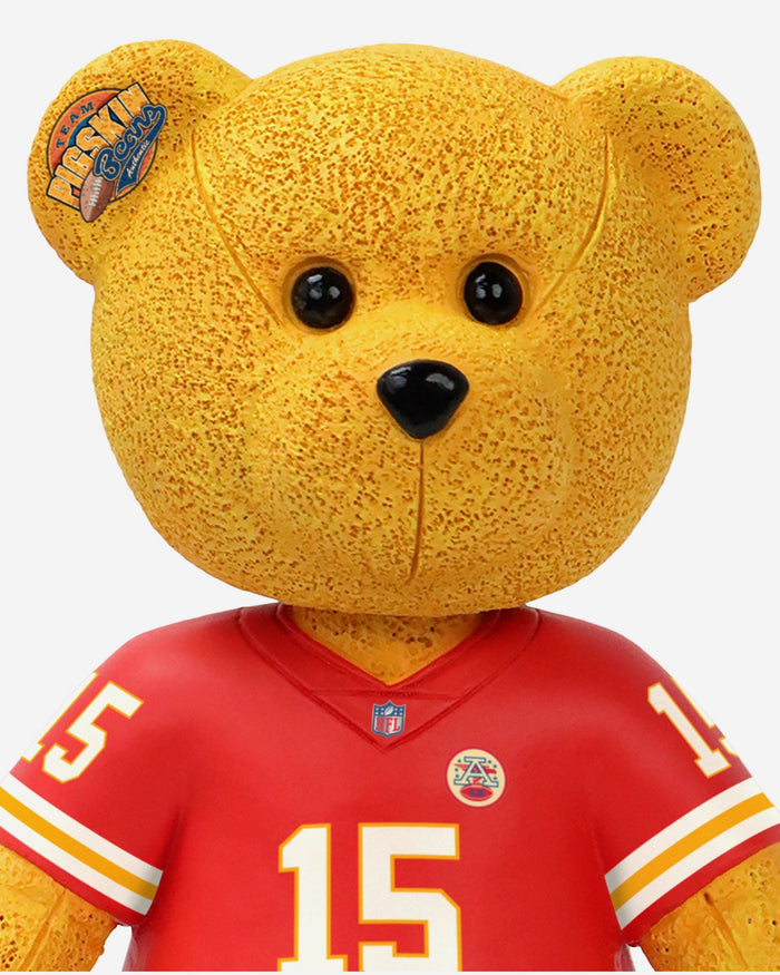 Patrick Mahomes Kansas City Chiefs Team Beans Player Bear Bobblehead FOCO - FOCO.com