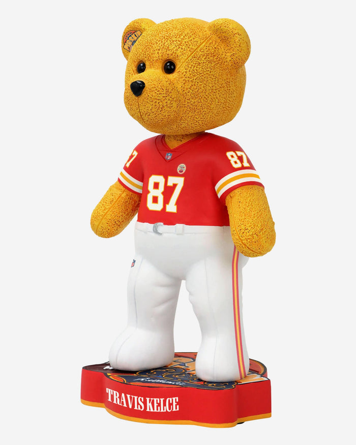 Travis Kelce Kansas City Chiefs Team Beans Player Bear Bobblehead FOCO - FOCO.com