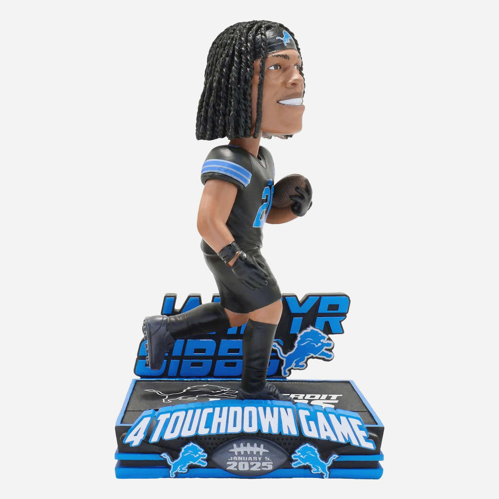 Jahmyr Gibbs Detroit Lions Gamebreaker Bobblehead FOCO - FOCO.com