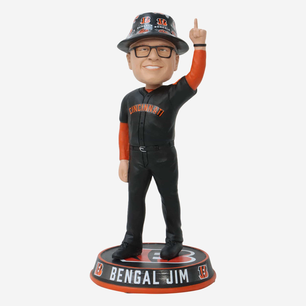 Bengal Jim Cincinnati Bengals Bobblehead FOCO - FOCO.com