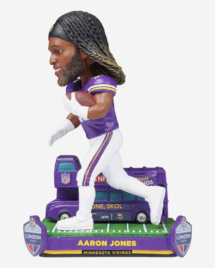 Aaron Jones Minnesota Vikings 2024 International Game Bobblehead FOCO - FOCO.com