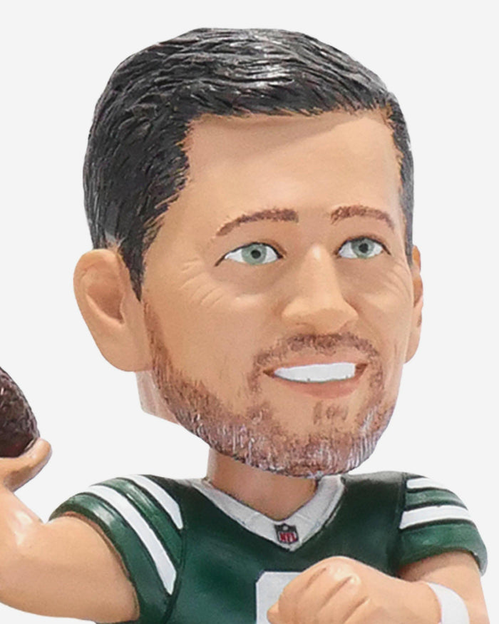 Aaron Rodgers New York Jets & Green Bay Packers 500 Passing Touchdowns Dual Bobblehead FOCO - FOCO.com