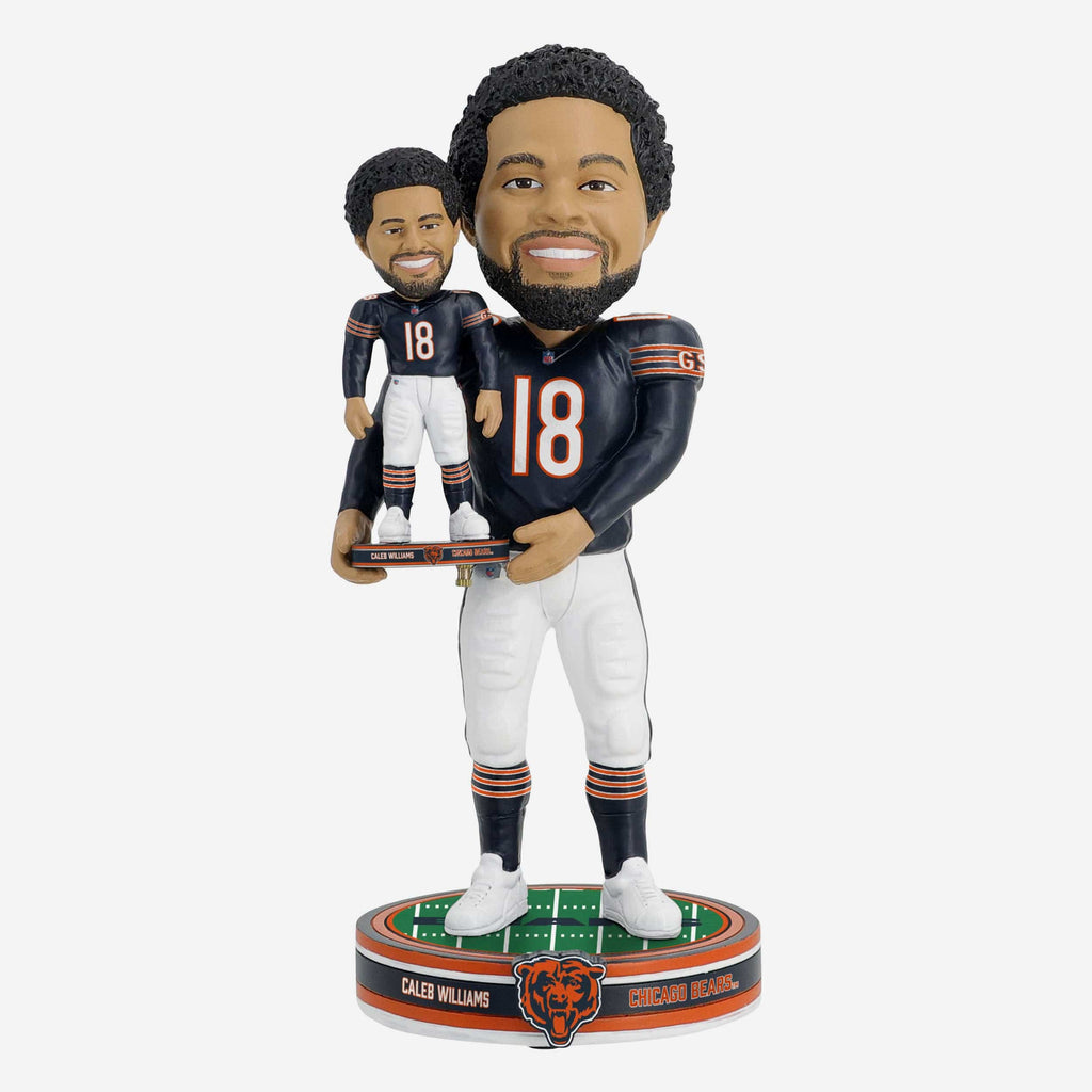 Caleb Williams Chicago Bears Bobble Dubblz Bobblehead FOCO - FOCO.com