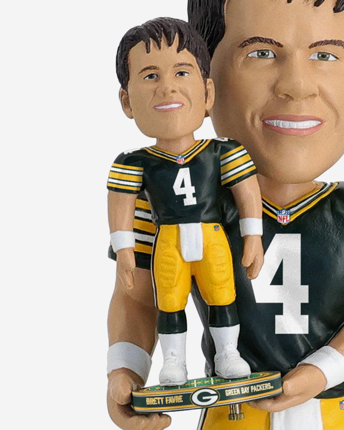 Brett Favre Green Bay Packers Bobble Dubblz Bobblehead FOCO - FOCO.com