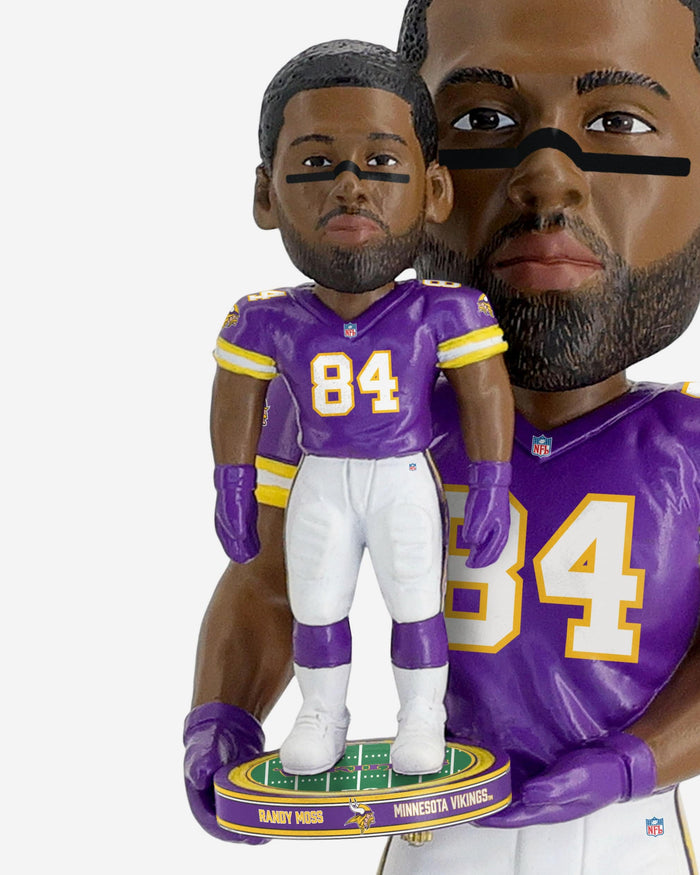 Randy Moss Minnesota Vikings Bobble Dubblz Bobblehead FOCO - FOCO.com