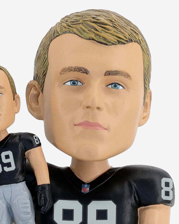 Brock Bowers Las Vegas Raiders Bobble Dubblz Bobblehead FOCO - FOCO.com