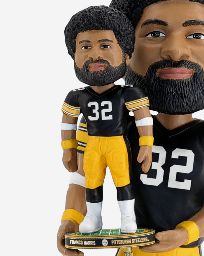 Franco Harris Pittsburgh Steelers Bobble Dubblz Bobblehead FOCO - FOCO.com