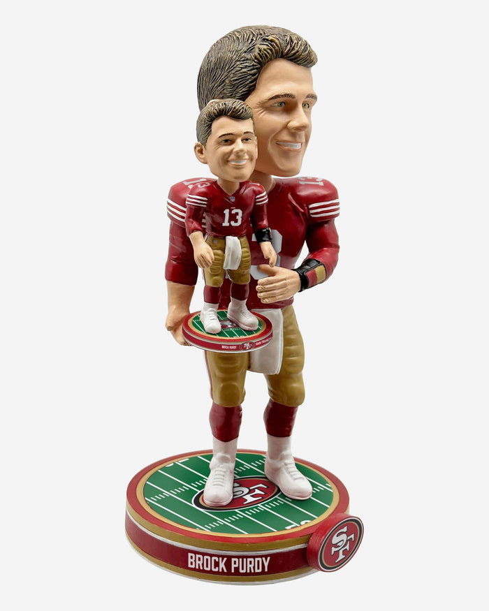 Brock Purdy San Francisco 49ers Bobble Dubblz Bobblehead FOCO - FOCO.com