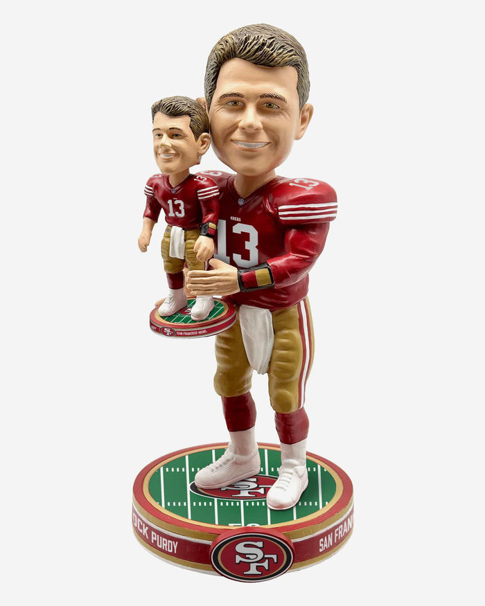 Brock Purdy San Francisco 49ers Bobble Dubblz Bobblehead FOCO - FOCO.com