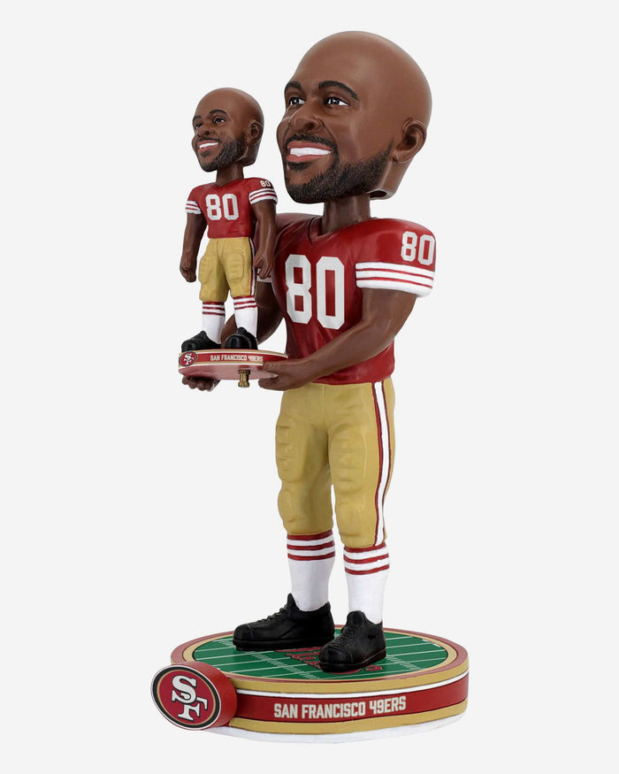 Jerry Rice San Francisco 49ers Bobble Dubblz Bobblehead FOCO - FOCO.com