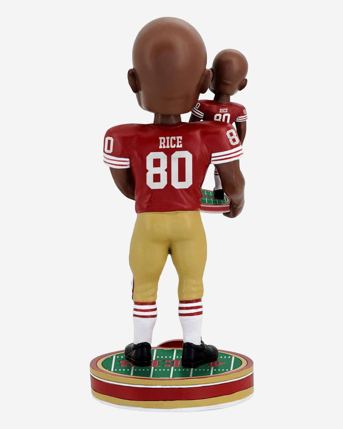 Jerry Rice San Francisco 49ers Bobble Dubblz Bobblehead FOCO - FOCO.com