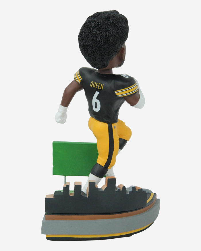 Patrick Queen Pittsburgh Steelers Next Stop Bobblehead FOCO - FOCO.com