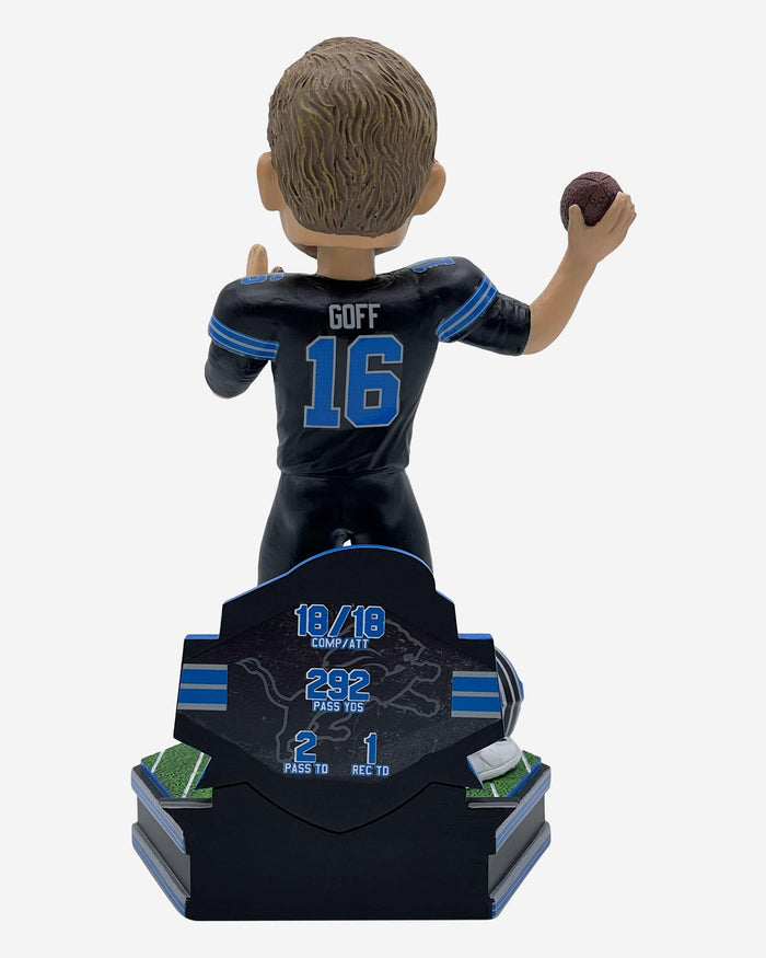 Jared Goff Detroit Lions Perfect Passing Game Bobblehead FOCO - FOCO.com