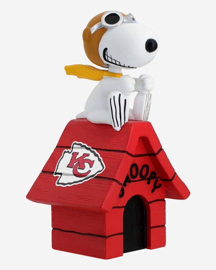 Kansas City Chiefs Snoopy 2024 Peanuts Flying Ace Bobblehead FOCO - FOCO.com