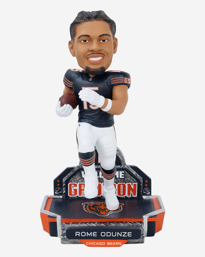 Rome Odunze Chicago Bears 2024 Rookie Series Bobblehead FOCO - FOCO.com