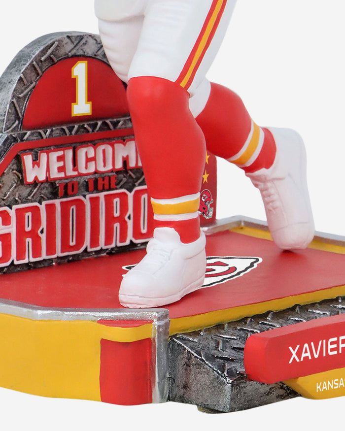 Xavier Worthy Kansas City Chiefs 2024 Rookie Series Bobblehead FOCO - FOCO.com