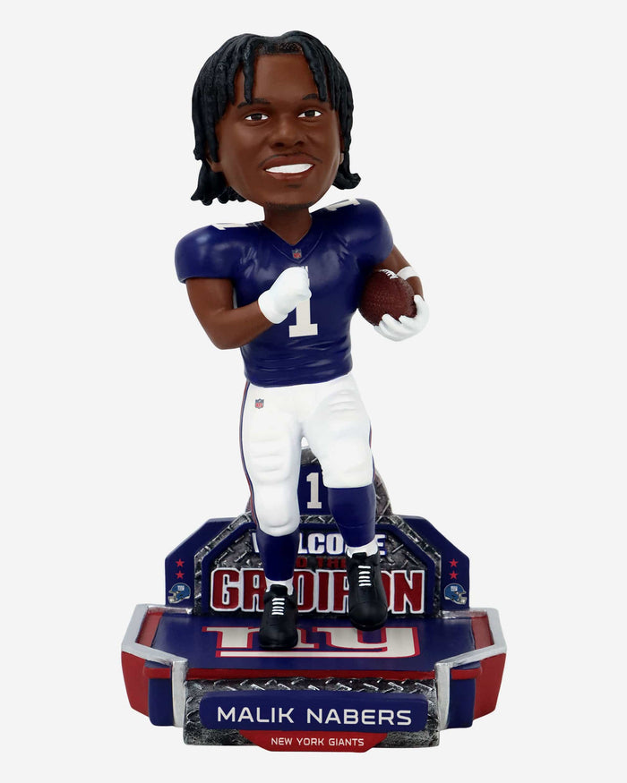 Malik Nabers New York Giants 2024 Rookie Series Bobblehead FOCO - FOCO.com