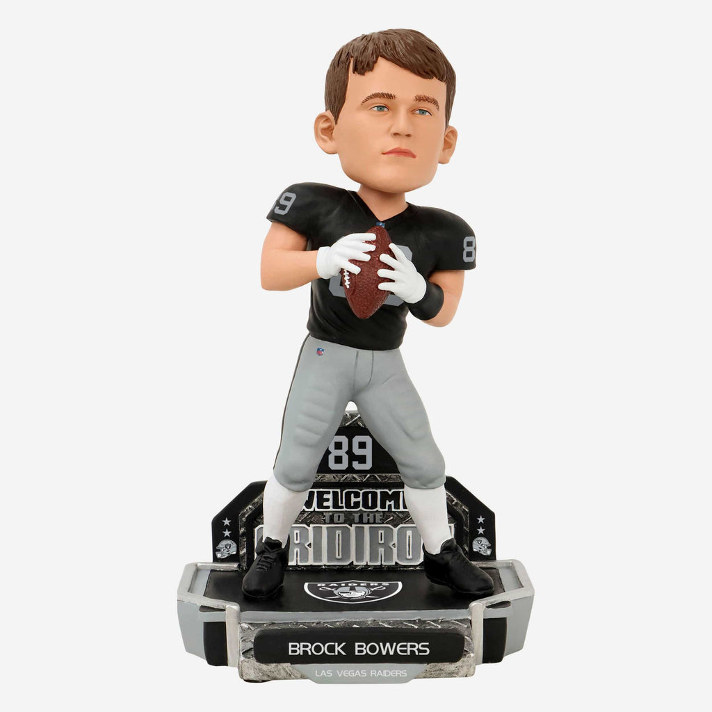 Brock Bowers Las Vegas Raiders 2024 Rookie Series Bobblehead FOCO - FOCO.com