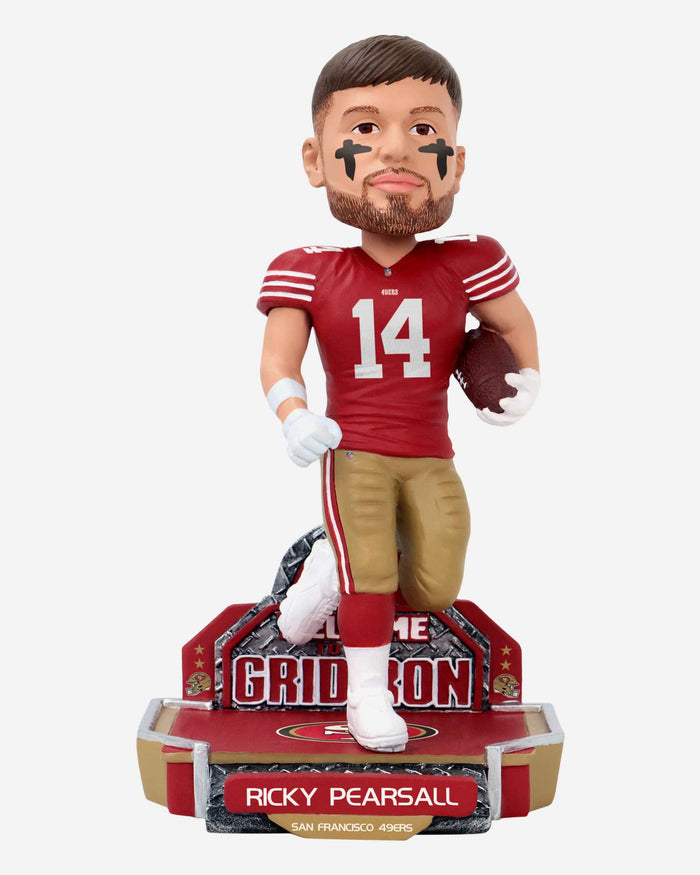 Ricky Pearsall San Francisco 49ers 2024 Rookie Series Bobblehead FOCO - FOCO.com