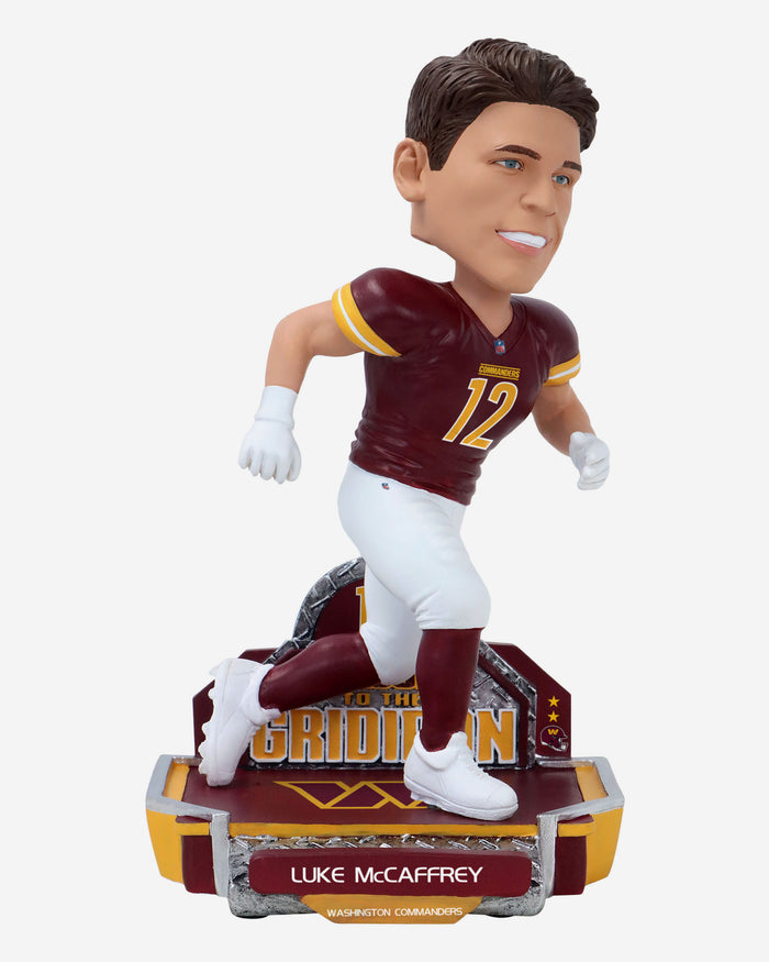 Luke McCaffrey Washington Commanders 2024 Rookie Series Bobblehead FOCO - FOCO.com