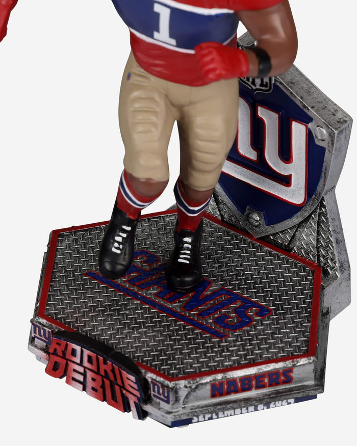 Malik Nabers New York Giants Debut Bobblehead FOCO - FOCO.com