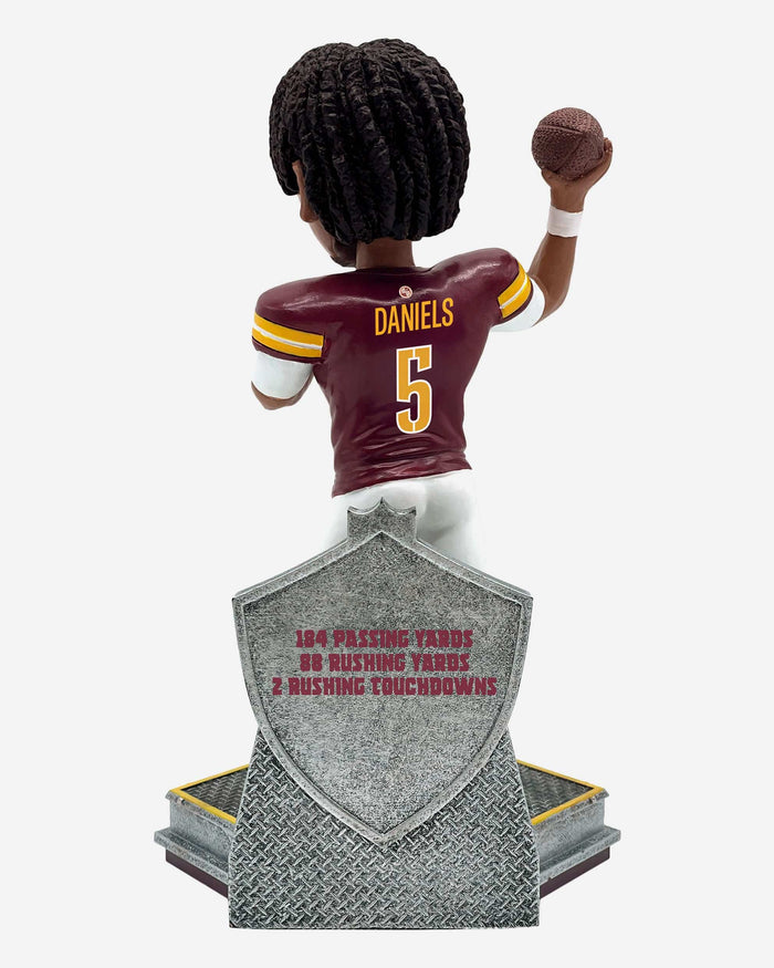 Jayden Daniels Washington Commanders Debut Bobblehead FOCO - FOCO.com