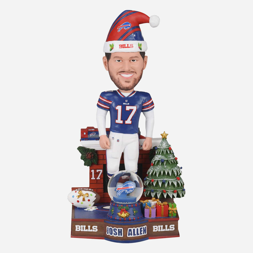 Josh Allen Buffalo Bills Snow Globe Bobblehead FOCO - FOCO.com
