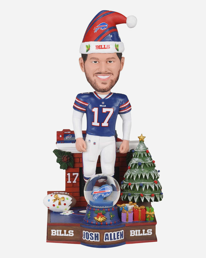 Josh Allen Buffalo Bills Snow Globe Bobblehead FOCO - FOCO.com