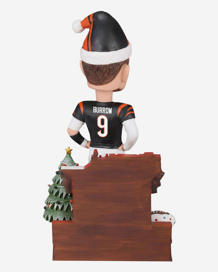 Joe Burrow Cincinnati Bengals Snow Globe Bobblehead FOCO - FOCO.com