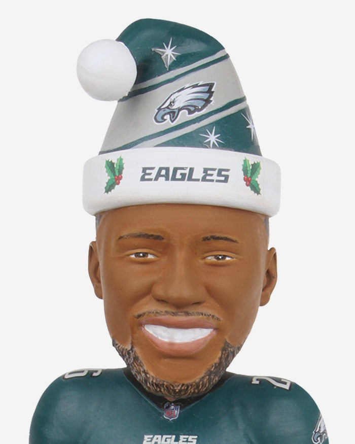 Saquon Barkley Philadelphia Eagles Snow Globe Bobblehead FOCO - FOCO.com